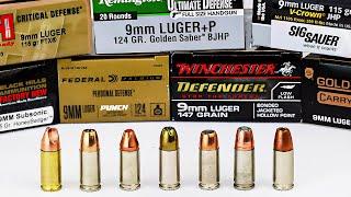 15 BEST 9mm Ammo For SELF DEFENSE IN 2024
