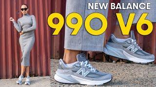 NOT JUST A DAD SHOE!  NEW BALANCE 990v6 MADE IN USA On Foot Review How to Style