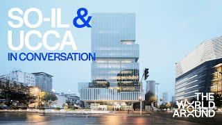 SO-IL in conversation with director of Beijing's UCCA, Phillip Tinari