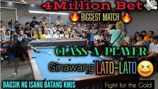 " BATANG KMJS " Jaybee Sucal..Ginulat ang Buong MAKATI.. 4M Bet..Class A player ginawang LATO-LATO