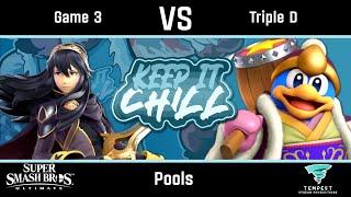 Game 3 (Lucina) vs Triple D (King Dedede) - Ultimate Pools - Keep it Chill #6