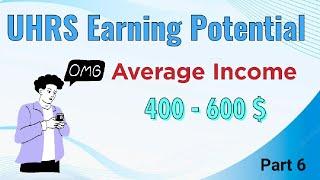 UHRS Earning Potential | How much you can Earn from UHRS | Maximum possible UHRS Income