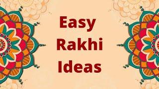 2 Easy & Beautiful Rakhi at Home | DIY Homemade Rakhi using Felt | How to make Rakhi at Home #rakhi