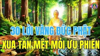 30 Lời Vàng Của Đức Phật - Nghe Để Xua Tan Mọi Mệt Mỏi