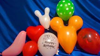 FUN BIRTHDAY BALLOONS POP PART 47!!!