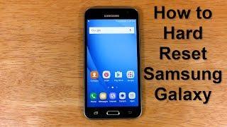 How to reset Samsung Galaxy UNLOCK & How to hard Reset Samsung Express Prime J3 - Free & Easy