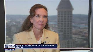 City Attorney aims to speed up case filing decisions | FOX 13 Seattle