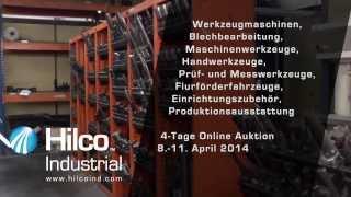 Hilco Industrial DMR Online Verstiegerung