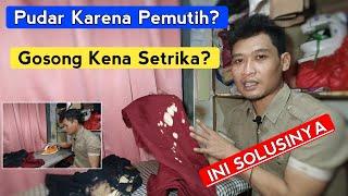 Cara Mengembalikan baju luntur terkena bayclin -Tips Laundry Sederhana