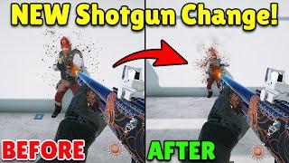 NEW MASSIVE UPDATE to ALL Shotguns in Rainbow Six Siege!