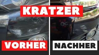 AUTO KRATZER ENTFERNEN - So einfach geht das !!!