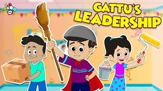 बच्चों का Play Area | Gattu’s Leadership | Hindi Cartoon | Moral Story | PunToon Kids Hindi