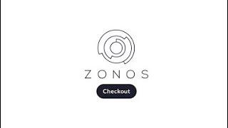 Zonos Checkout Demo Video