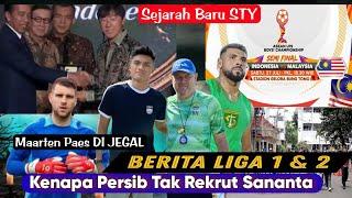 Kenapa Persib Tak Ambil Sananta? Sejarah Baru STYMaarten Paes Di JegalBerita Liga 1 & 2