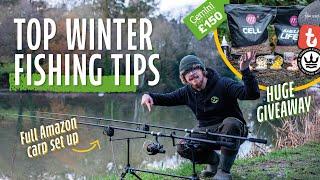 Catch More Carp This Winter!  Top Tips + HUGE GIVEAWAY!