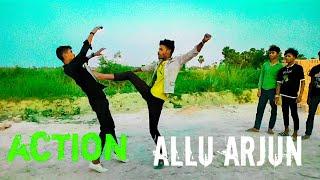 best allu | arjun fight action seen|mr raja fn films ️ @mrrajafn3529