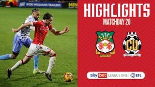 HIGHLIGHTS | Wrexham AFC vs Cambridge United