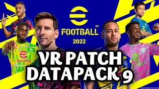 EFOOTBALL VR PATCH DATAPACK 9.0 UPDATE