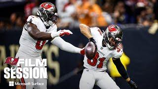 Rondé Barber Breaks Down Best Plays in Big Win vs. New Orleans | Film Session | Tampa Bay Buccaneers