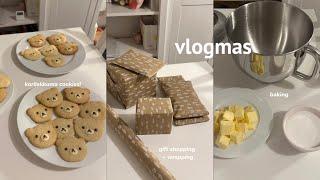 Vlogmas ️| Christmas shopping, wrapping gifts, Aelfric Eden clothes, baking cookies 