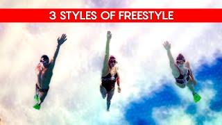 Freestyle Swimming Technique - 3 Styles of Freestyle