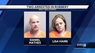 Georgia duo arrested for West Des Moines bank robbery