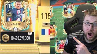 I Got 10 Billion Coins and 32 UTOTS Players From This on FIFA Mobile! Full Max Rated UTOTS Gameplay!