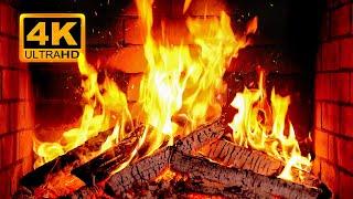  Fireplace 4K UHD! Fireplace with Crackling Fire Sounds. Fireplace Ambience