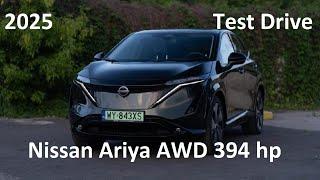 Nissan Ariya 2025  (E-4ORCE AWD 394 hp) | POV Test Drive