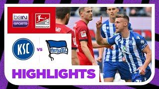 Karlsruher SC v Hertha Berlin | 2. Bundesliga 23/24 Match Highlights