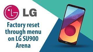 How to Factory Reset through menu on LG Arena SU900?