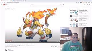 TJ360 Reaction WORLD RECORD - Drawing Every Mega Evolutions