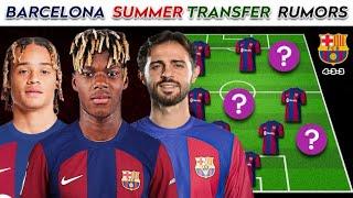  Barcelona Transfer News ~ Summer Confirmed Transfers & RumorsNico Williams | Update July 2024