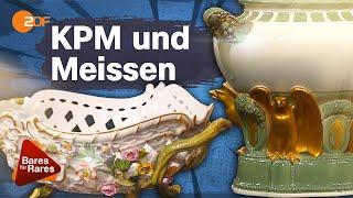 Kostbares Porzellan! Porzellanterrine von KPM und Porzellanschale von Meissen | Bares für Rares