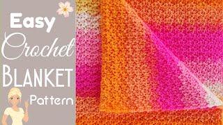 DISCOVER the Simplest Way to Crochet a Baby Blanket Quickly | Speedy Granny Ruth