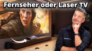 Fernseher vs. Laser TV - Ist der Unterschied wirklich so groß?