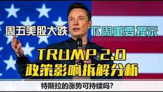 TRUMP2.0 川普施政影響拆解分析 下週交易重要提示20241116  #美股 #美债 #美元 #黄金  #特斯拉 #英伟达  #原油 #川普 #通胀 #移民  #馬斯克 #tsla #nvda