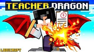 Playing as a DRAGON TEACHER in MINECRAFT