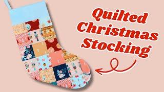 Christmas Stocking Sewing Tutorial - Free Pattern - Christmas Sewing Projects