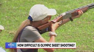 How difficult is Olympic skeet shooting?