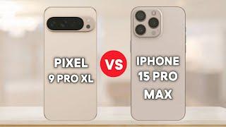 Google Pixel 9 Pro XL Vs Iphone 15 Pro Max  || Full Comparison  Which one is Best?
