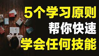 1年完成4年MIT课程！学霸的高效学习法 || 5个通用的学习原则 【心河摆渡】