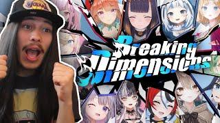 【MV】Breaking Dimensions【hololive English Original Song】REACTION