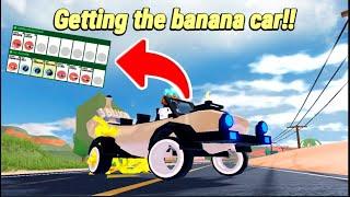 Getting the banana car in jailbreak trading!! | Jailbreak trading clips #3