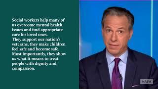 Jake Tapper Wishes You a Happy 2021 Social Work Month | NASW