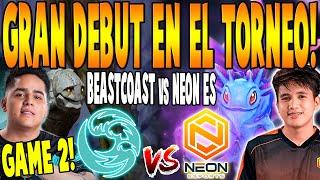 BEASTCOAST vs NEON [GAME 2] BO3 - GRAN DEBUT "MOOZ, LUMPY vs KEN" - GAMES OF THE FUTURE 2024 DOTA 2