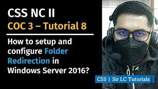 Windows Server 2016 Tutorials | #8 Folder Redirection