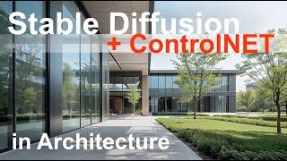 Stable Diffusion + ControlNET in Architecture