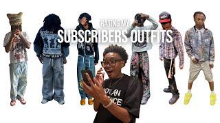 Rating My Subscribers BEST OUTFITS!