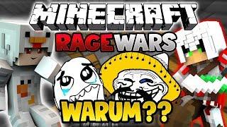 Das ist nicht sein ERNST! - Minecraft RAGE WARS VS Lumpi #03 | minimichecker